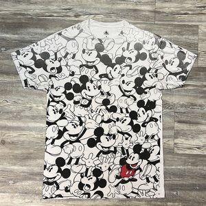 Disney Mickey Mouse All Over Print T-Shirt Adult Medium
